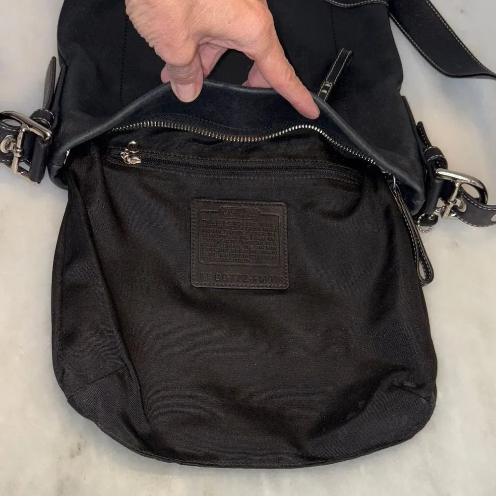 Coach Bag Purse Handbag Leather Vintage Y2K Slim Soho Hobo Crossbody Shoulder